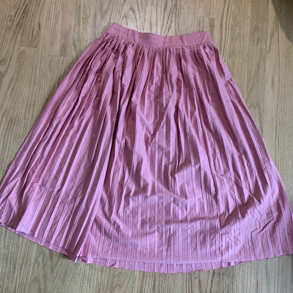 Pink Midi Skirt